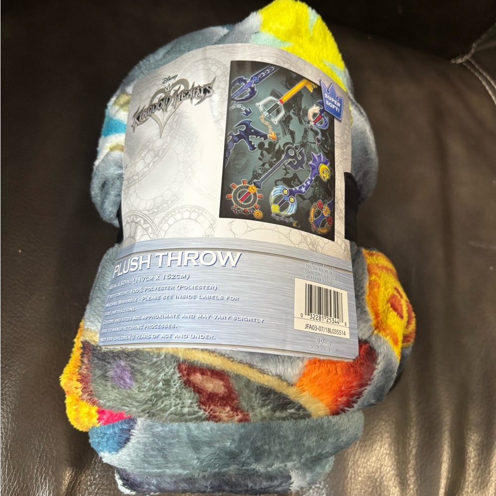 Disney Kingdom Hearts Fleece Blanket